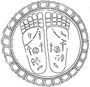 Buddha footprint 1