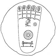 Buddha footprint 2