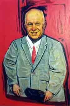 Krushchev in the U.N. (Mixed Media, 42x624 1/2, 1963-1999)