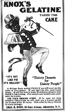Knox Cakewalk Advertisement 1905